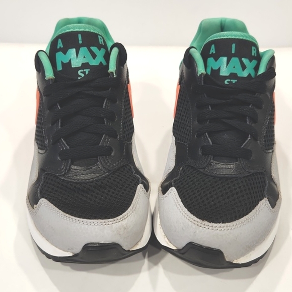Nike Air Max St Trainers Black, Hot Lava, Mint Green Athletic Women's  7 EUC! - Picture 2 of 15